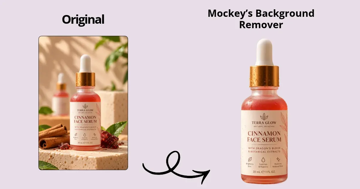 mockey's remove background tool example